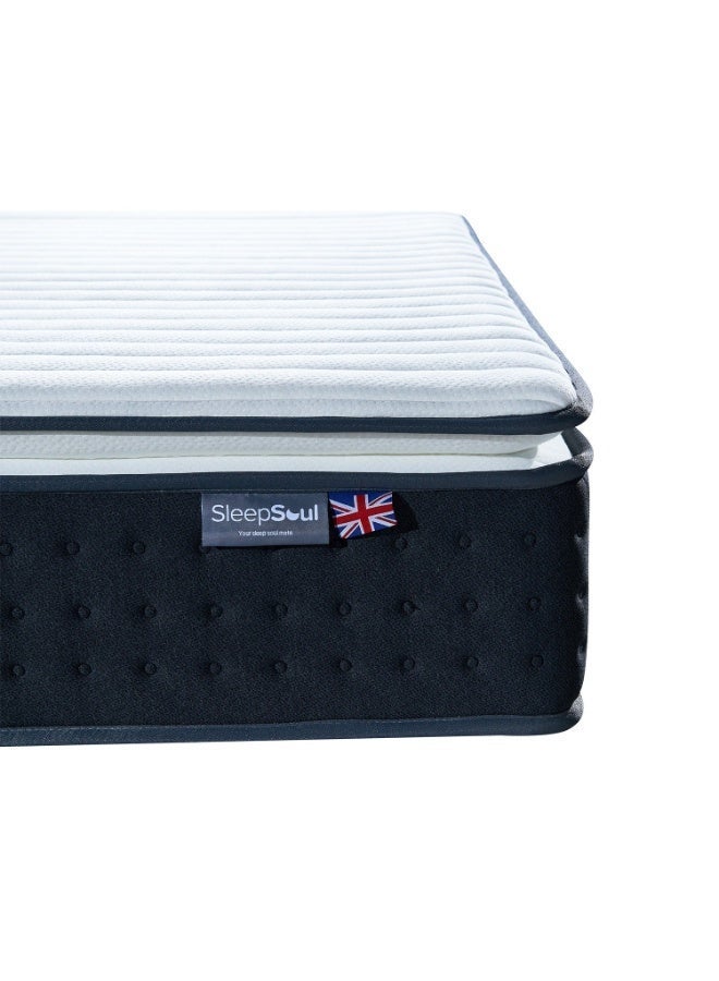 Sleepsoul Sleespsoul Nirvana UK Gel Mattress – Cooling Gel Memory Foam, Medium Soft Support - Image 1